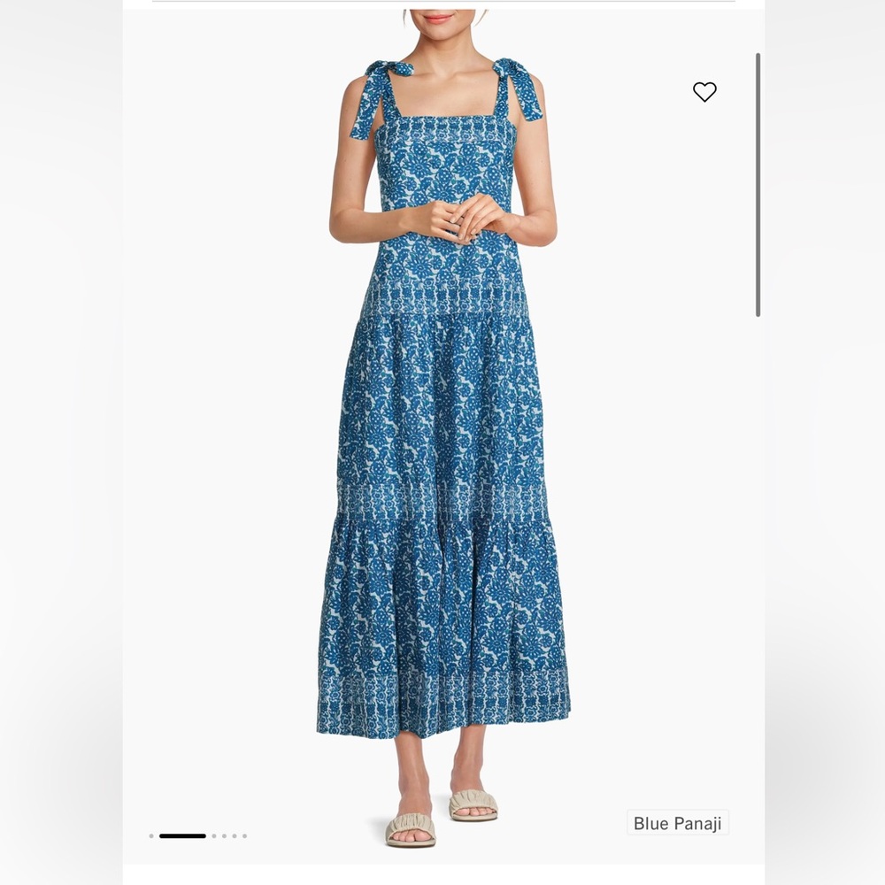 NWT Ro’s Garden Paisley Midi dress